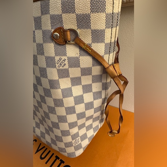 Louis Vuitton Neverfull MM Damier Azur - Picture 2 of 13